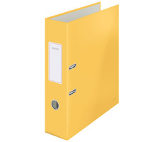 Leitz Cosy Pákový pořadač 180° hebký A4 80 mm teplá žlutá / až 600 listů A4