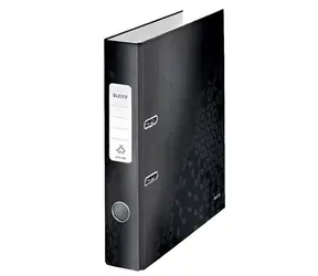 Leitz 180° WOW Polaminovaný pákový pořadač A4 50mm černá / až 350 listů A4