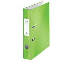 Leitz 180° WOW Polaminovaný pákový pořadač A4 50mm zelená / až 350 listů A4