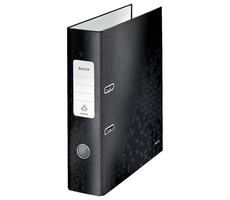 Leitz 180° WOW Polaminovaný pákový pořadač A4 80mm černá / až 600 listů A4