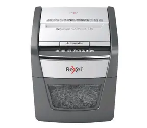 Rexel Optimum AutoFeed 45X / Automatický skartovač / až 45 llistů / 20l / Křížový řez
