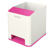 Leitz WOW Stojánek na tužky hudební bílo-růžová