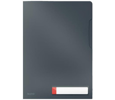 Leitz Cosy L Desky na dokumenty A4 sametová šedá 3 ks