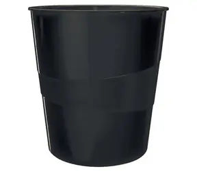 Leitz WOW Odpadkový koš 15 l černá 