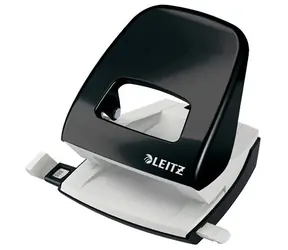 Leitz NeXXt WOW 5008 Stolní děrovačka černá / 3 mm / až 30 listů
