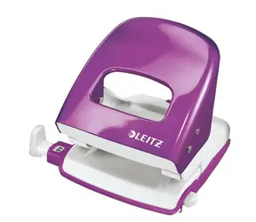 Leitz NeXXt WOW 5008 Stolní děrovačka purpurová / 3 mm / až 30 listů