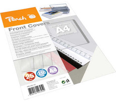 PEACH vazací přední obaly  A4 0.18mm průhledné plast 25ks