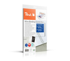 PEACH vazací drátěný Combi Box / 20x 6mm drát / 20x přední obal / 10+10 obal