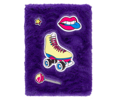 BAAGL Notes plyšový Brusle / 21×15x1.5 cm