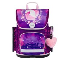 BAAGL Školní aktovka Ergo Kůň / 19 l / vhodná od 1. třídy ZŠ