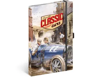 Presco Group Notes Classic Cars – Václav Zapadlík / linkovaný / 13 × 21 cm