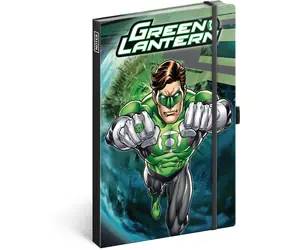 Presco Group Notes Green Lantern / linkovaný / 13 × 21 cm