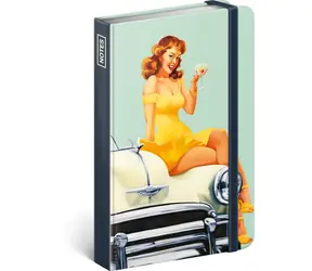 Presco Group Notes Pin–up Girls / linkovaný / 11 × 16 cm