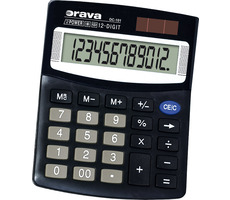 Orava DC-101 černá / kalkulačka / 12 místný displej