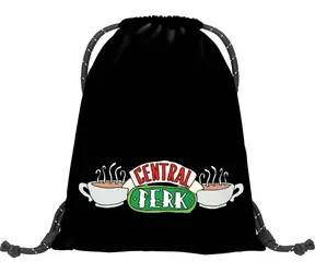 BAAGL Sáček na obuv Friends Central Perk / Rozměry 29x43x20 cm / objem 25 l