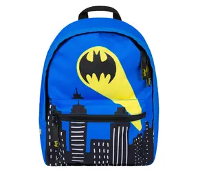 BAAGL Předškolní batoh Batman modrý / Rozměry 23×30×8 cm cm / Objem 5.5 l