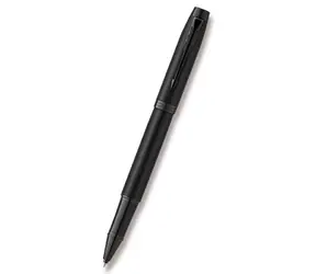 PARKER IM Achromatic Black BT roller hrot F / kuličkové pero / barva náplně: černá