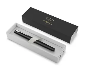 PARKER Vector XL Black hrot M / plnicí pero / barva náplně: modrá