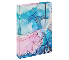 BAAGL Desky na školní sešity A4 Jumbo Marble / 23x32x5 cm