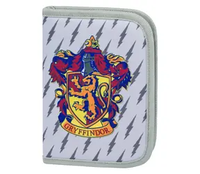 BAAGL Školní penál klasik dvě chlopně Harry Potter Nebelvír
