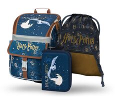 BAAGL SET 3 - Školní set Zippy Harry Potter Bradavice / aktovka / penál / sáček 