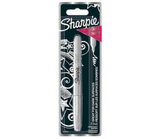Sharpie Popisovač permanentní F / metalická barva: stříbrná 