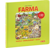 Presco Group FARMA – Puzzle & omalovánky & kvízy