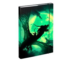 BAAGL Desky na školní sešity A4 Drak / 23x32x3 cm