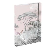 BAAGL Desky na školní sešity A4 Safari / 23x32x3 cm