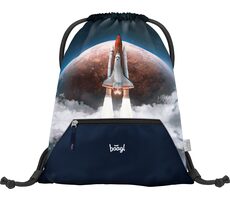 BAAGL Školní sáček Space Shuttle / 46x36 cm
