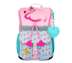 BAAGL Školní aktovka Zippy Plameňák / 18 l / vhodná od 1. třídy ZŠ