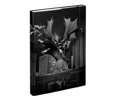 BAAGL Desky na školní sešity A4 Batman Dark City / 23x32x3 cm
