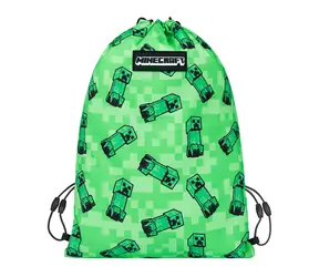 MINECRAFT Sáček Creeper / 32x41 cm