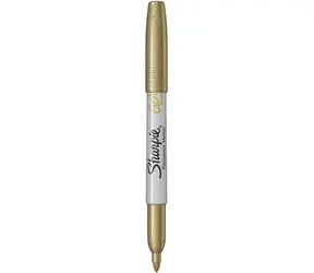 Sharpie Metallic Popisovač permanentní 1.4mm 12ks zlatý