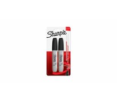 Sharpie Chisel Popisovač 1.5-4.5mm 2ks Černý