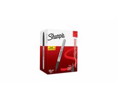 Sharpie Fine Popisovač permanentní s jemným kuličkovým hrotem 0.9mm 36ks Černý