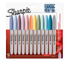 Sharpie Mystic Gems Popisovač permanentní mix barev 12ks