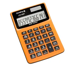 Olympia 1000P / kalkulačka / 12 místný displej / bateriové a solární napájení