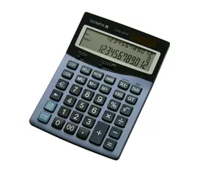 Olympia 4312 / kalkulačka / 12 místný displej / baterie & solární članek