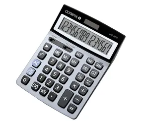 Olympia LCD 6016 / kalkulačka / 16 místný displej / baterie & solární článek