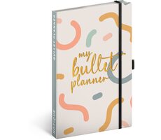 Presco Group Týdenní nedatovaný diář My Bullet Planner / 13 × 21 cm / CZ/SK