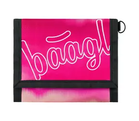 BAAGL Peněženka Pink Stripes / 13 x 10 cm