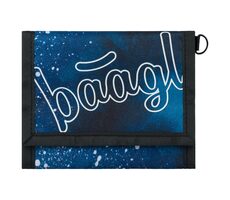 BAAGL Peněženka Steel / 13 x 10 cm