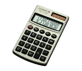 Olympia LCD 1110E / kalkulačka / 10 místný displej / baterie & solární článek