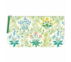 Galison Vlaštovičník Vyšívaná kosmetická taštička / 24x12.7x3.8 cm