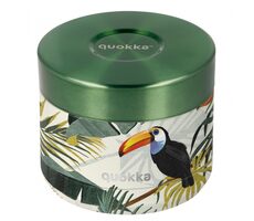 Quokka Whim Food Jar 0.36 l tropical / Termoska na jídlo / nerezová ocel 