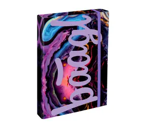 BAAGL Desky na školní sešity A4 Jumbo Marble / 23x32x4 cm