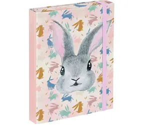 BAAGL Desky na školní sešity A5 Bunny / 23x17x3 cm