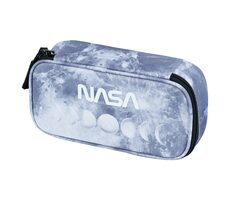 BAAGL Školní penál etue NASA Grey / 23×12x5 cm