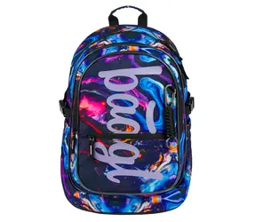 BAAGL Školní batoh Core Marble / 25 l / vhodná od 3. třídy